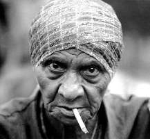 "Hilary after long makeup session"